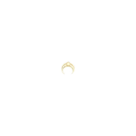 Marine Serre Single Earring MA-UJW013ARMET0002MT51-ONE SIZE