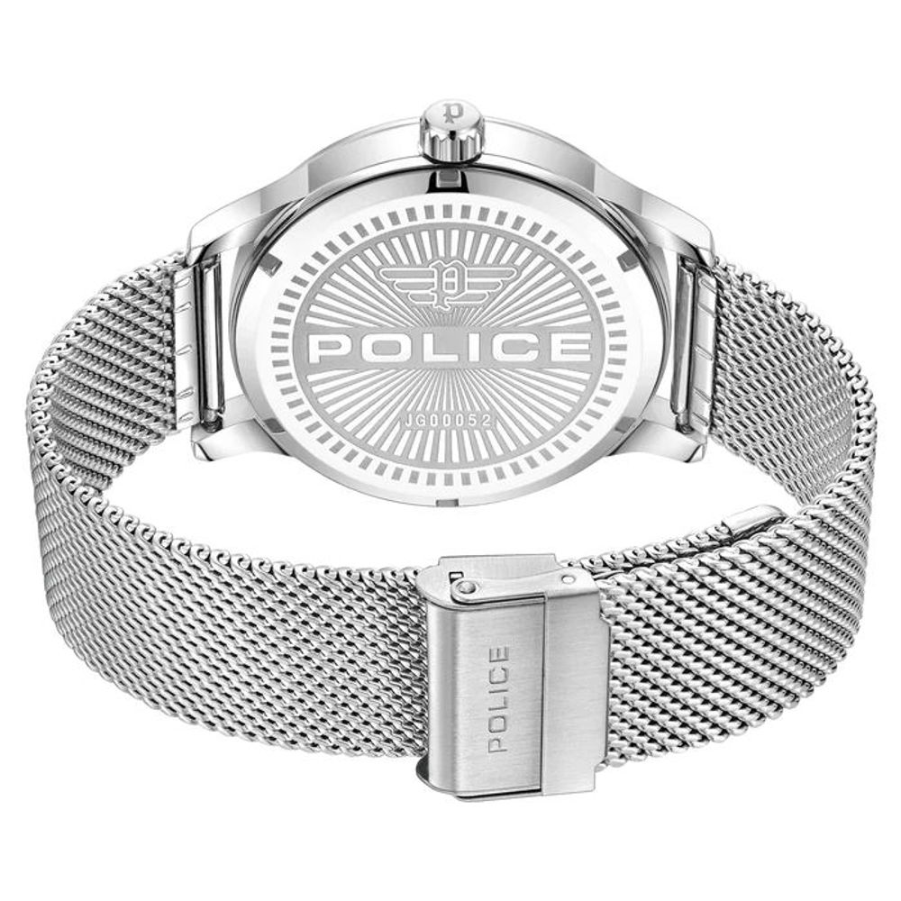 Police Gray Stainless Steel Bracelet Watch