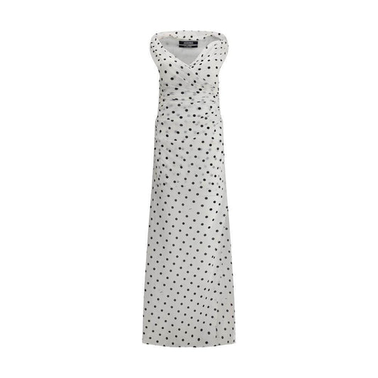 Jacquemus Rita pois long Dress