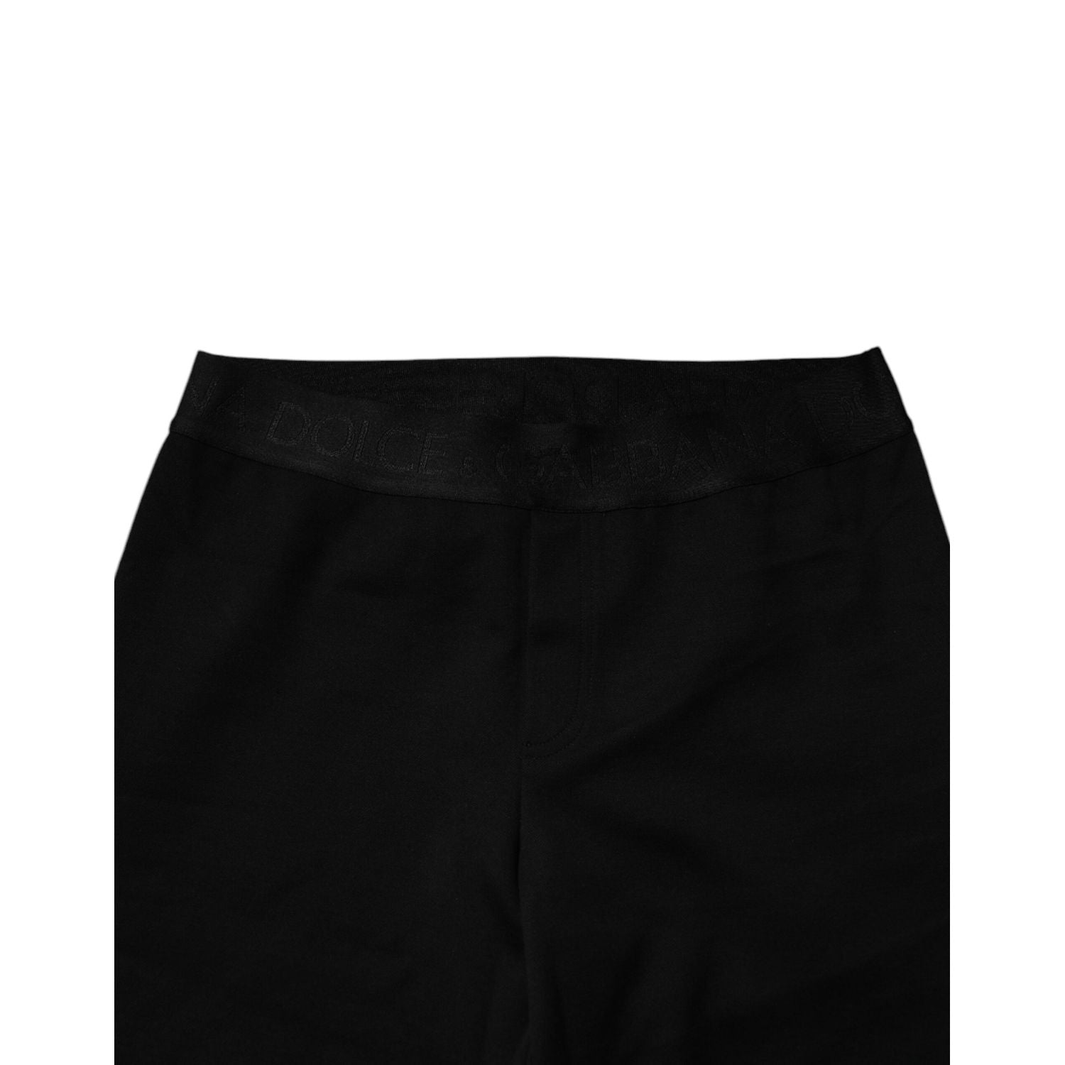 Dolce & Gabbana Black Cotton Jogger Men Sweatpants Pants