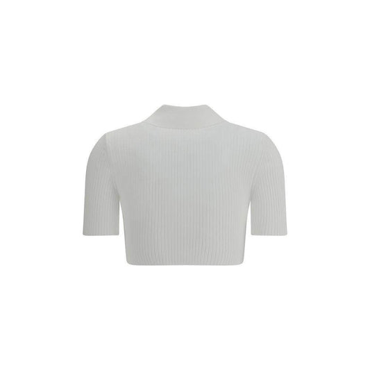 Courrèges Cropped Polo Shirt