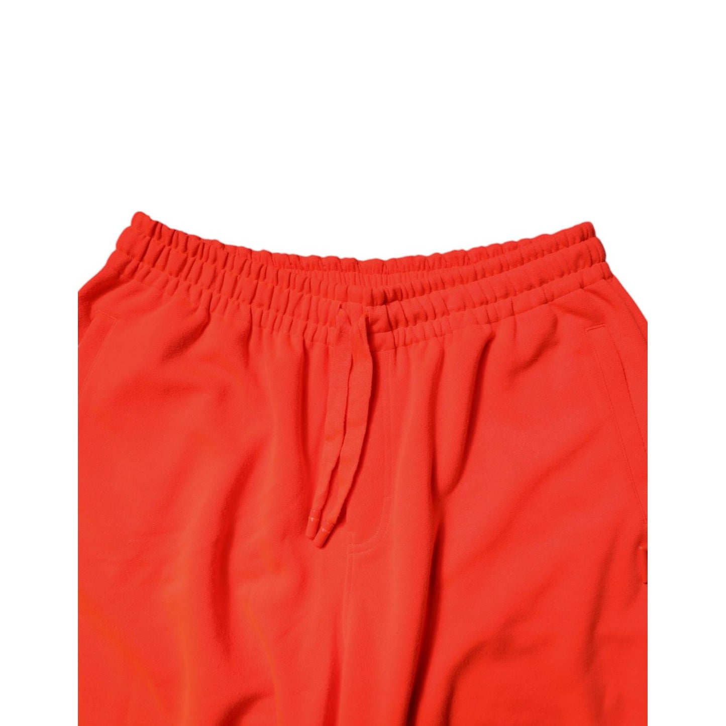 Dolce & Gabbana Red Polyester Mid Waist Men Bermuda Shorts PAN75718-50