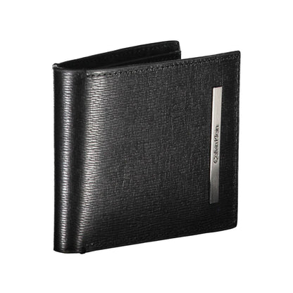 Calvin Klein Black Eco Leather Men Wallet