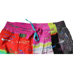 Dolce & Gabbana Multicolor Patchwork Mid Waist Sweatpants Pants