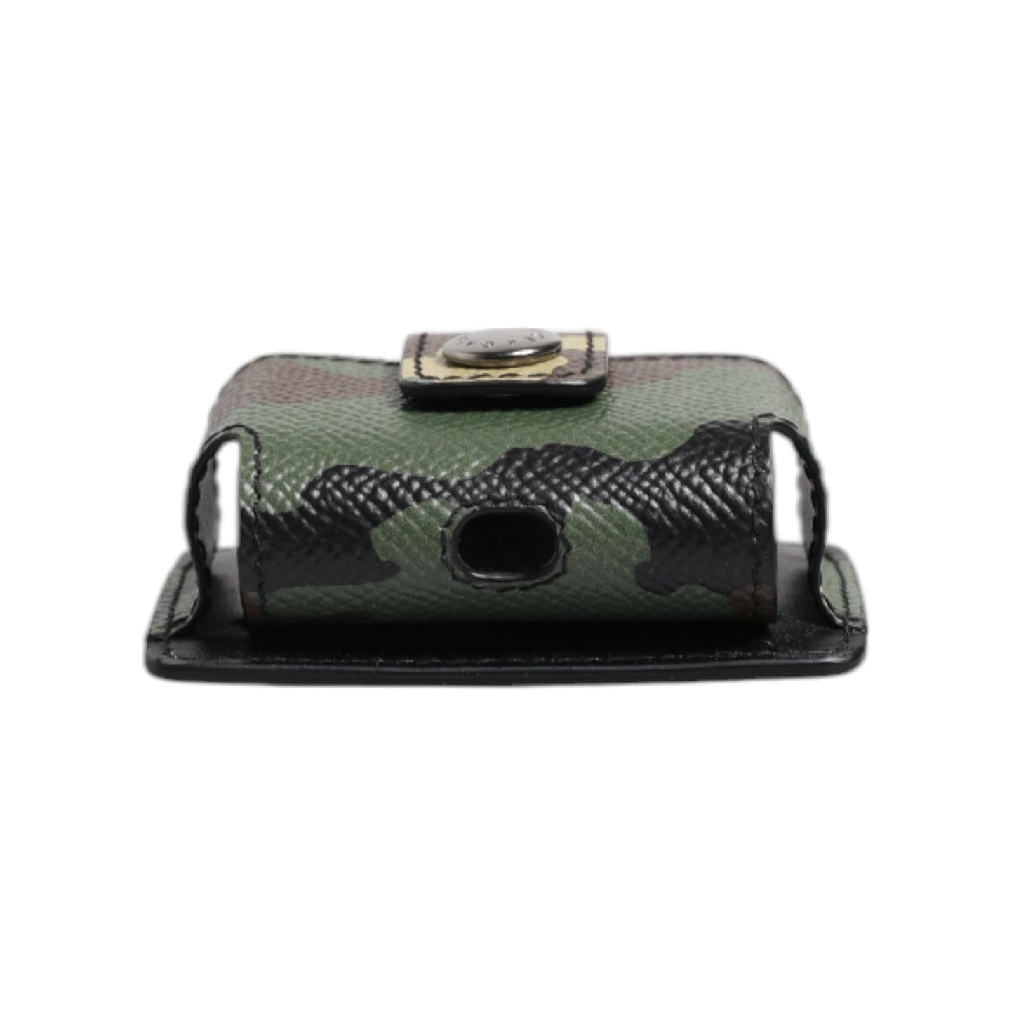 Dolce & Gabbana Multicolor Camouflage Leather Airpods Case