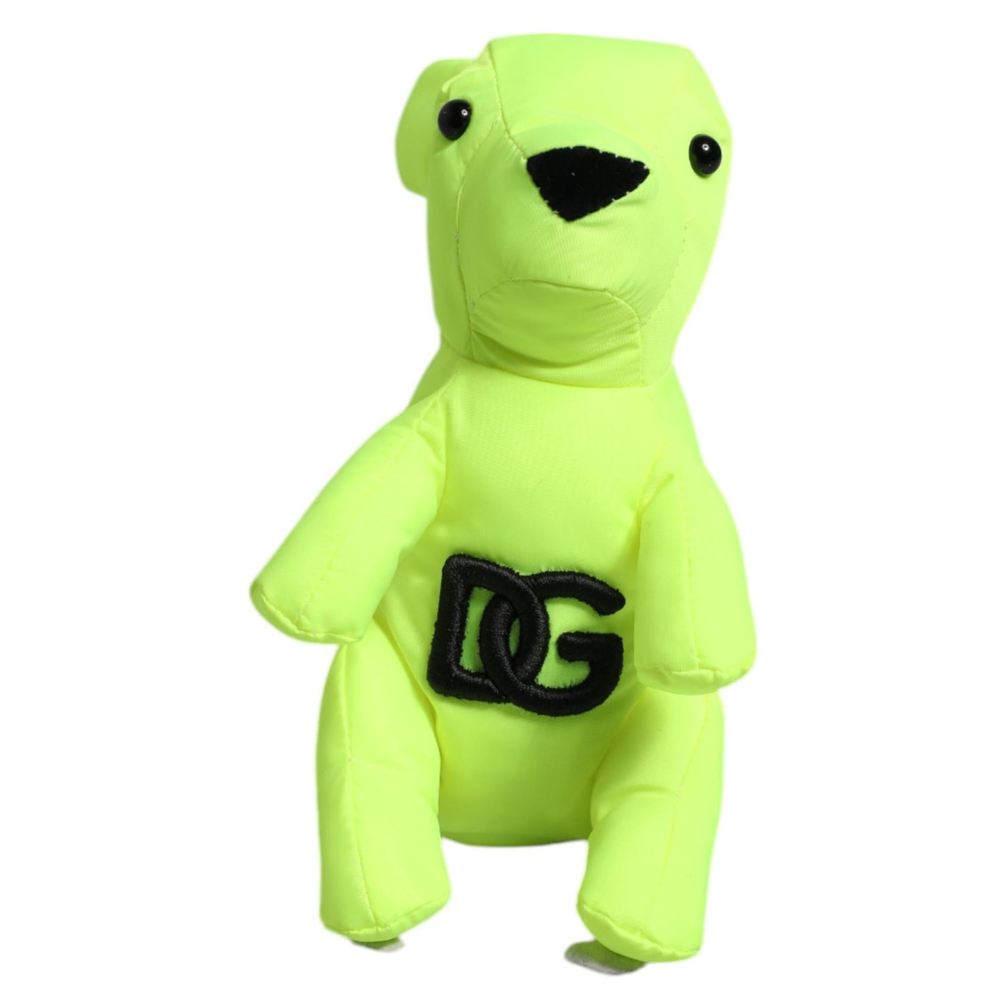 Dolce & Gabbana Green Bear Embroidered Logo Keychain Clasp Keyring SMY10650