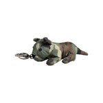 Dolce & Gabbana Multicolor Camouflage Animal Silhouette Keychain Keyring SMY10697