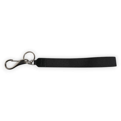 Dolce & Gabbana Black Nylon Logo DG Crown Men's Holder Keychain Keyring