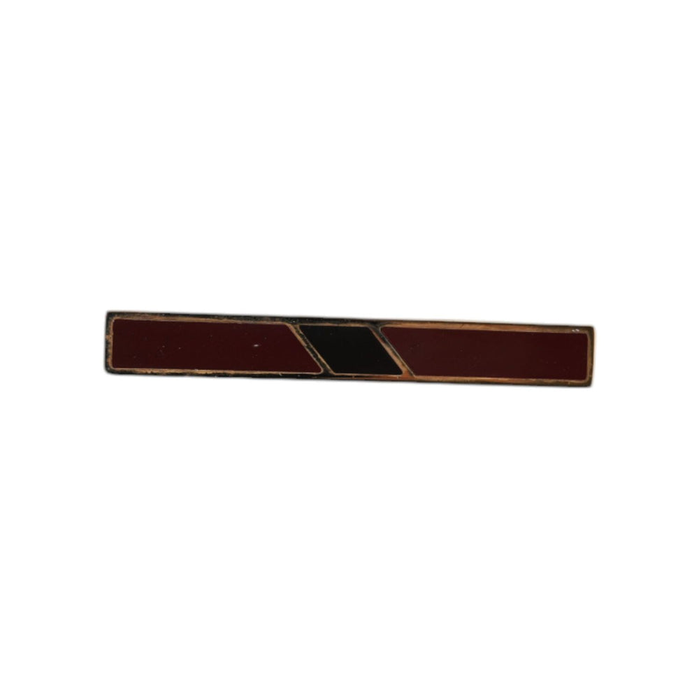 Dolce & Gabbana Multicolor Gold Tone Brass Tie Clip Bar