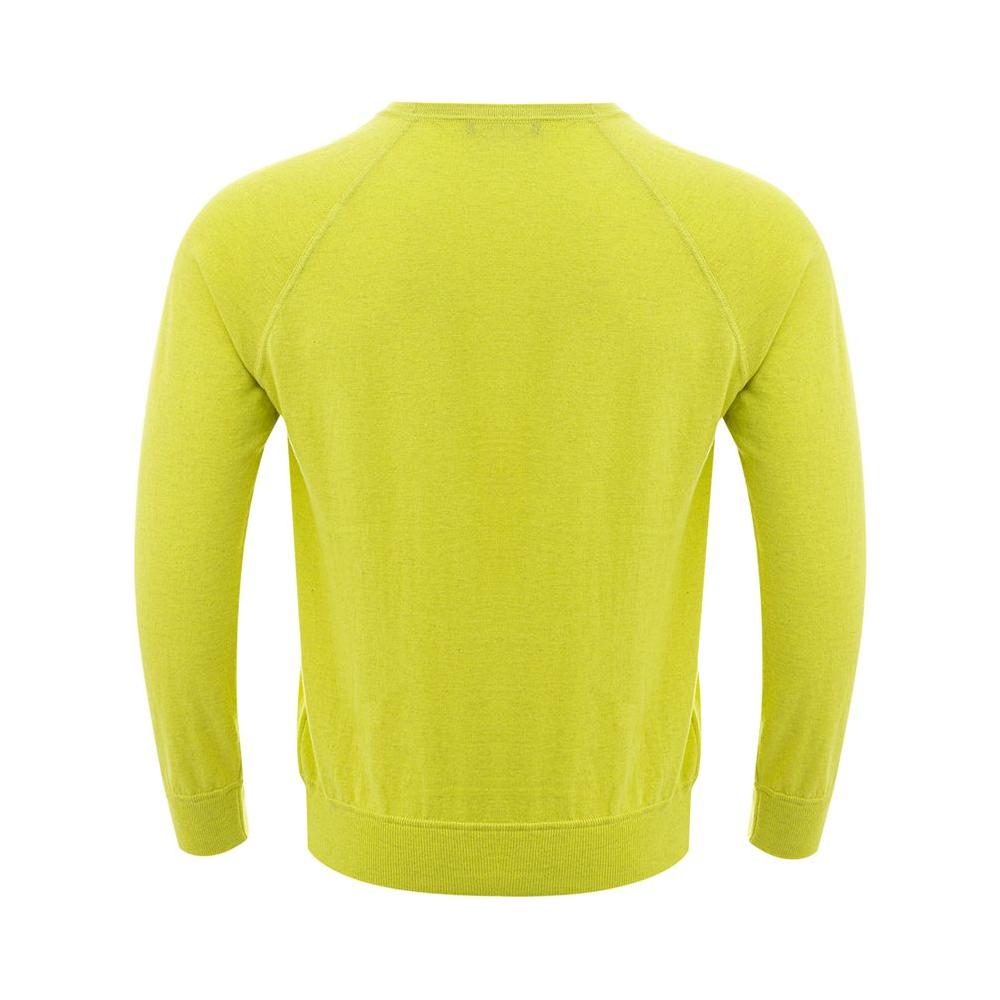 Gran Sasso Yellow Cotton Sweatshirt