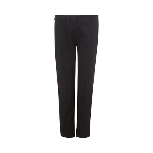 Lardini Italian Elegance Cotton Black Trousers LA-1117676-IT40|S