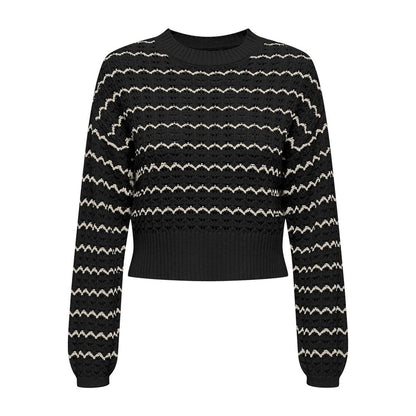 Only Black Cotton Sweater
