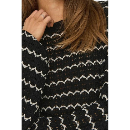 Only Black Cotton Sweater