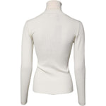 Dolce & Gabbana Cream Long Sleeves Turtleneck Slim Sweater TSH87246-38