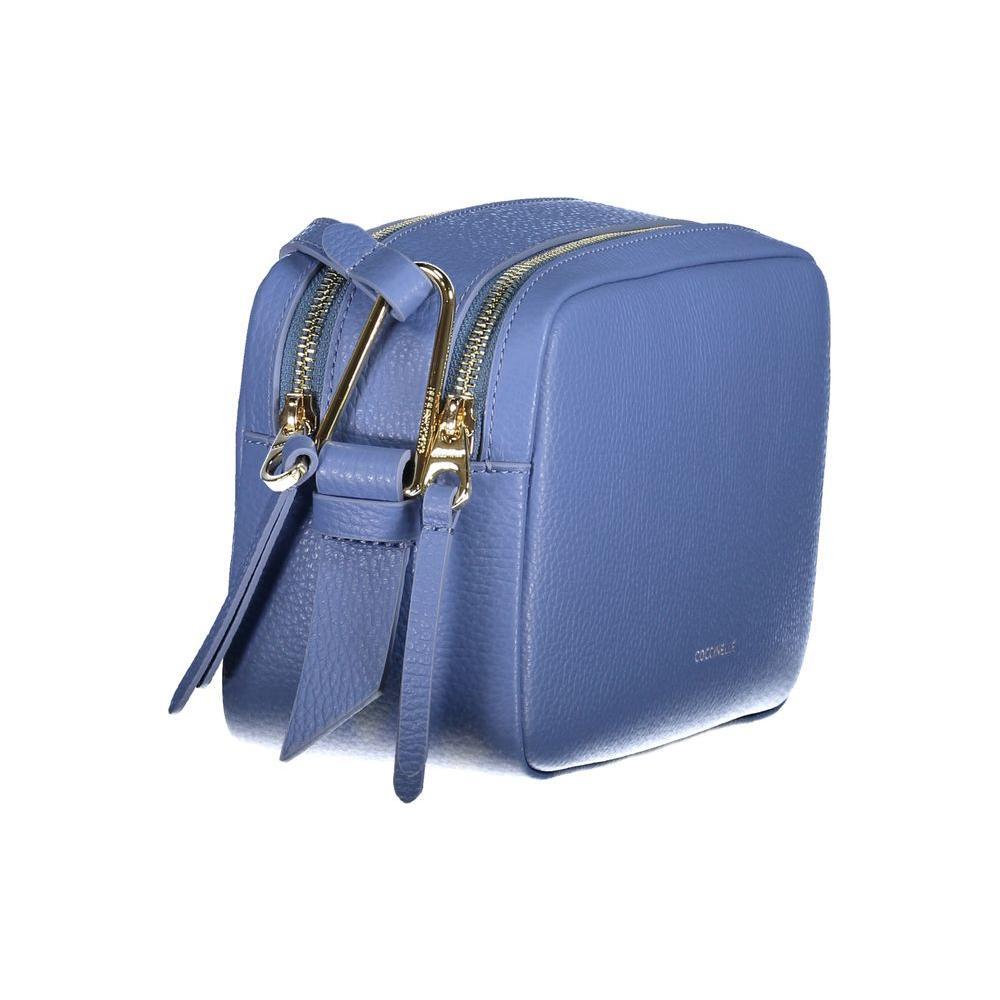 Coccinelle Light Blue Leather Women Handbag CO-35652