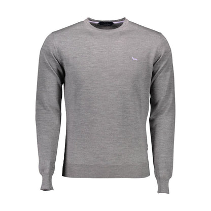 Harmont & Blaine Gray Wool Sweater
