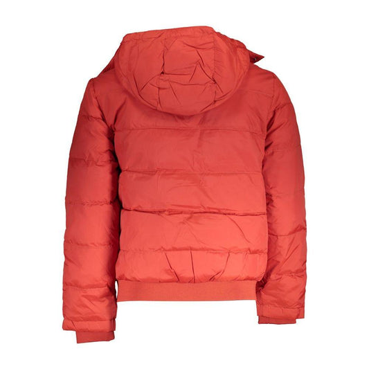 La Martina Orange Polyamide Men Jacket LA-17132-L
