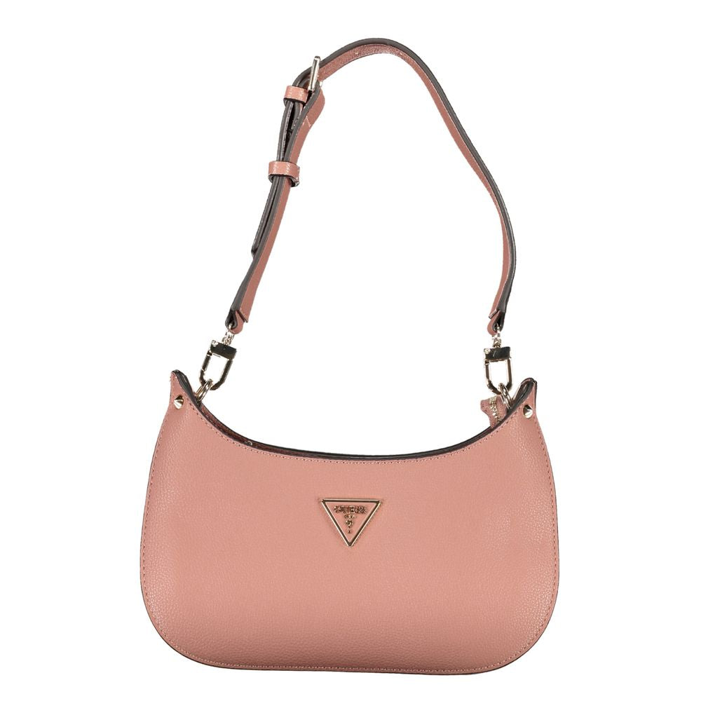Guess Jeans Pink Polyethylene Handbag GU-23611