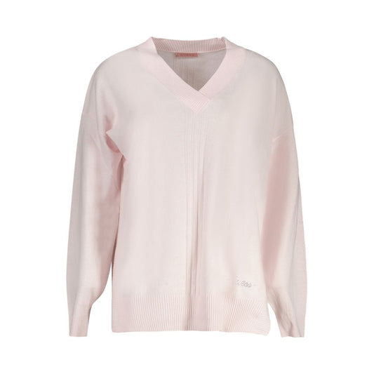 Guess Jeans Pink Acrylic Women Sweater GU-31982-M