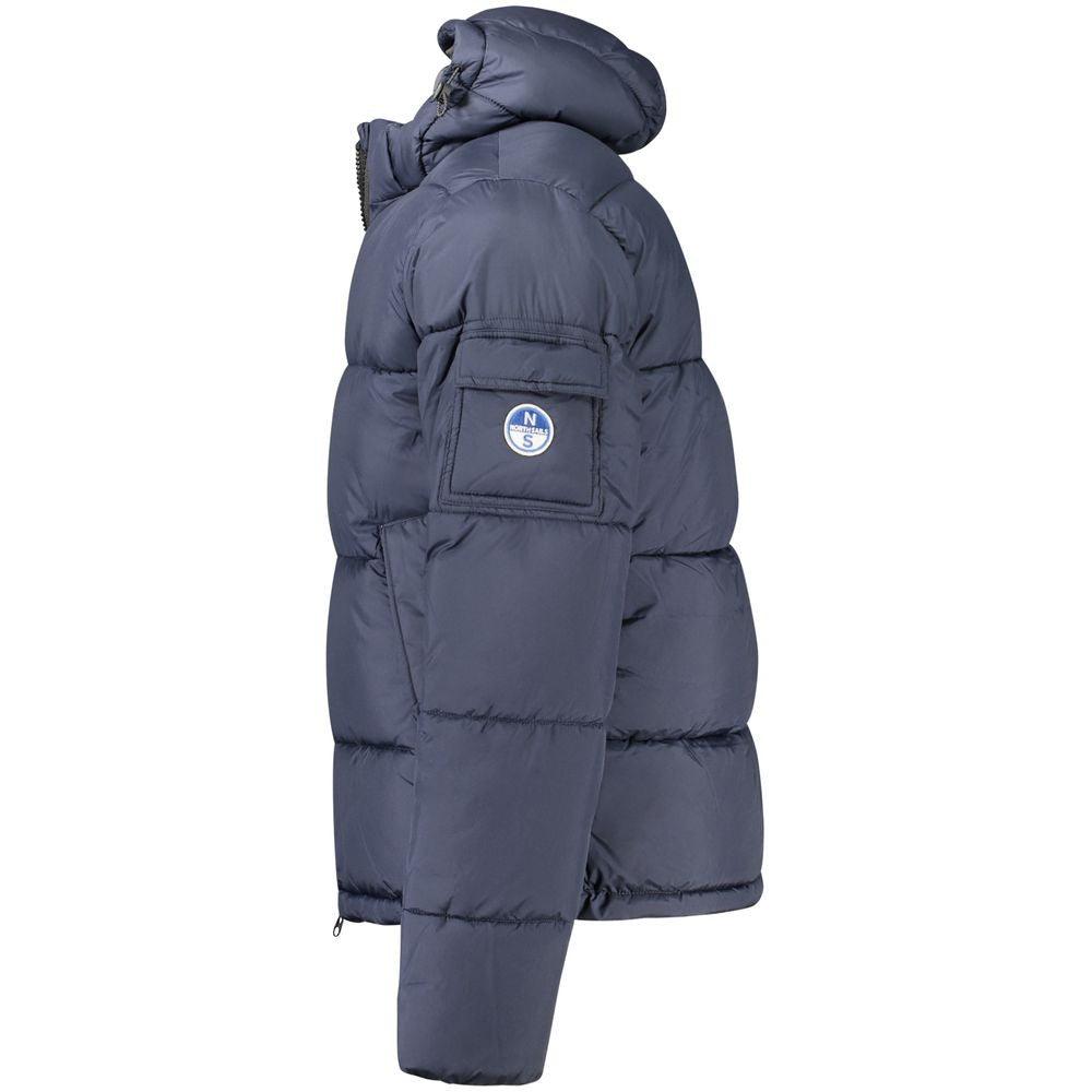 North Sails Blue Polyester Jackets & Coat