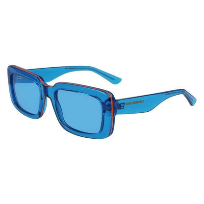 Karl Lagerfeld Blue Injected Sunglasses
