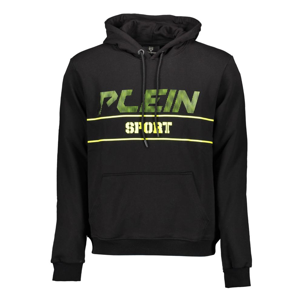 Plein Sport Black Cotton Men's Sweater