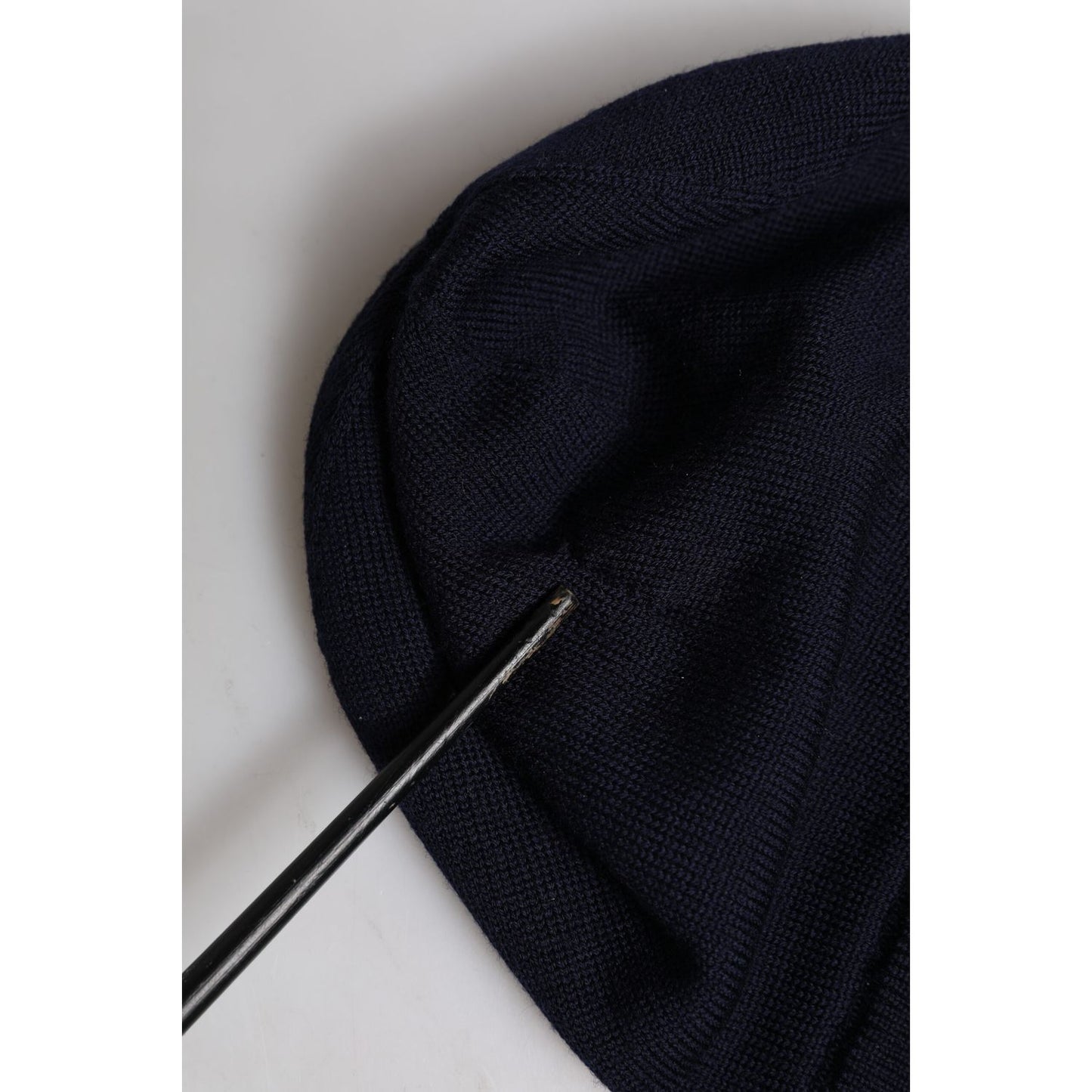 Dolce & Gabbana Black Wool #DGLovesLondon Winter Beanie Hat HAT9793