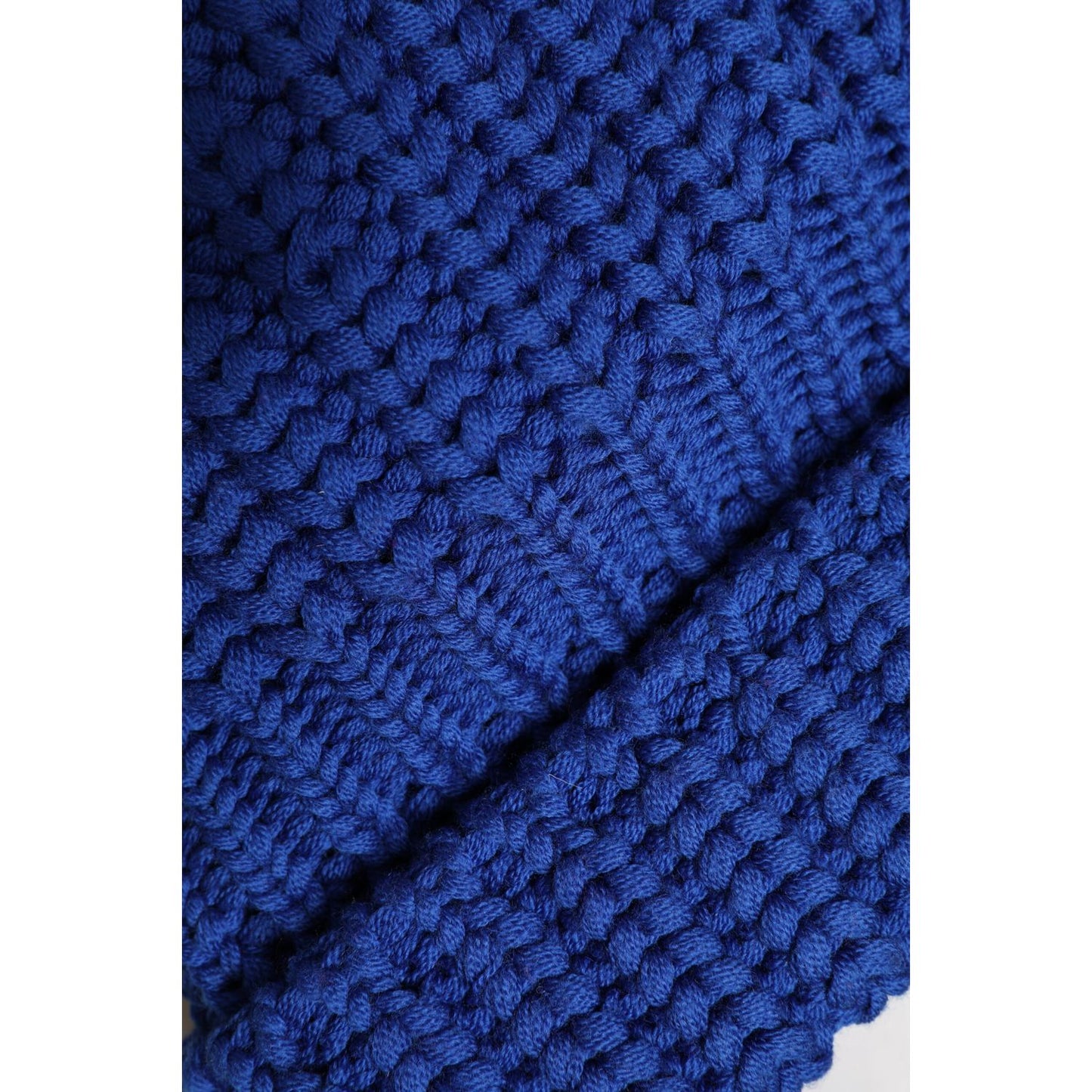Dolce & Gabbana Blue Wool Knitted Winter Beanie Hat HAT9795