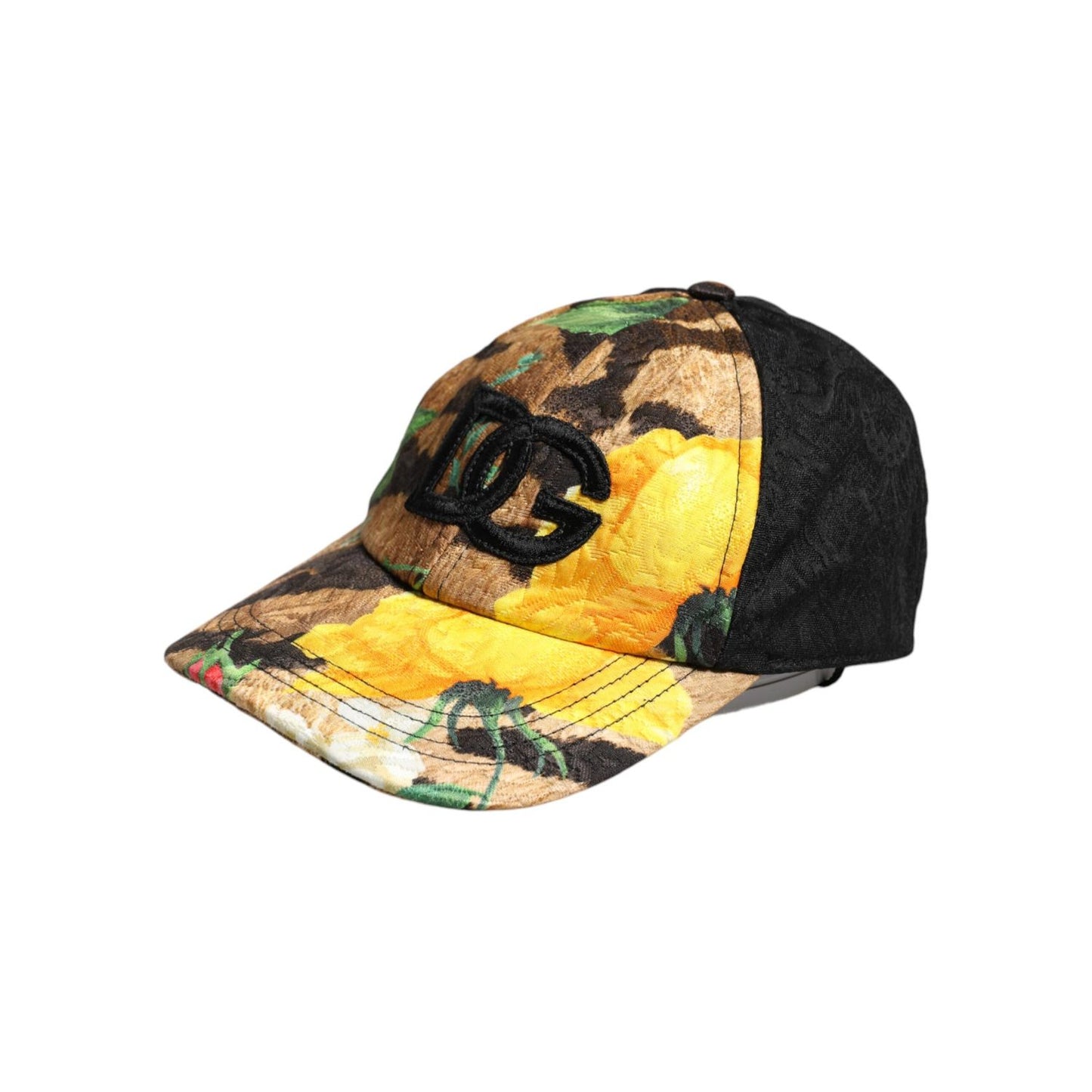 Dolce & Gabbana Multicolor DG Logo Patch 6 Panels Baseball Cap HAT9838-57