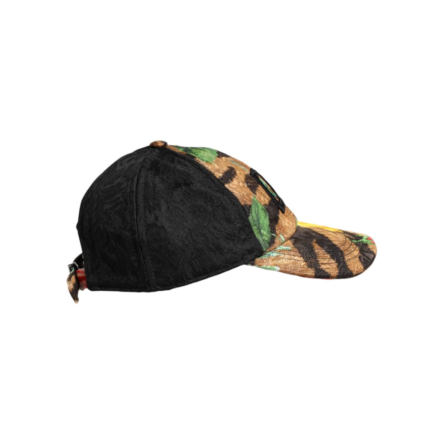 Dolce & Gabbana Multicolor DG Logo Patch 6 Panels Baseball Cap HAT9838-57
