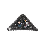 Dolce & Gabbana Black Lace Floral Applique Cotton Veil Hat HAT9708-40