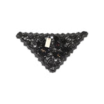 Dolce & Gabbana Black Lace Floral Applique Cotton Veil Hat HAT9708-40