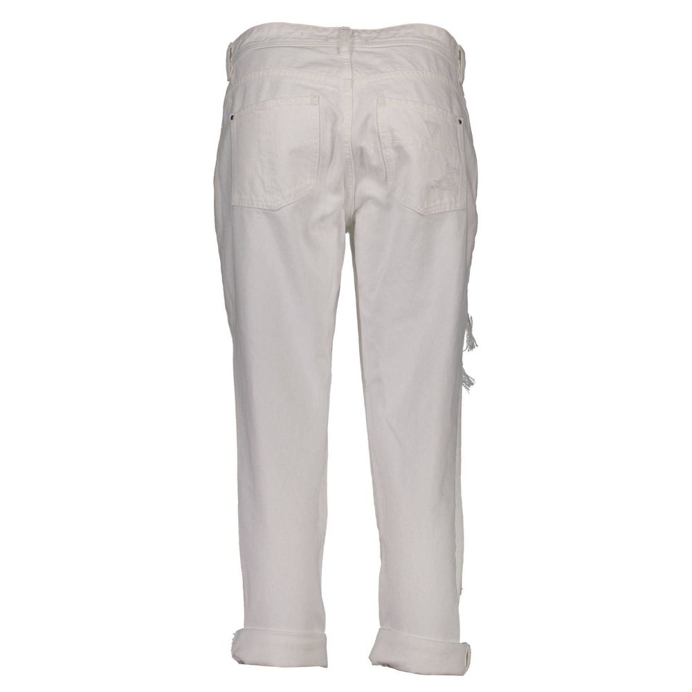 Guess Jeans White Cotton Jeans Denim
