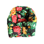 Dolce & Gabbana Multicolor Floral Print Whole Head Wrap Hat HAT9749-57