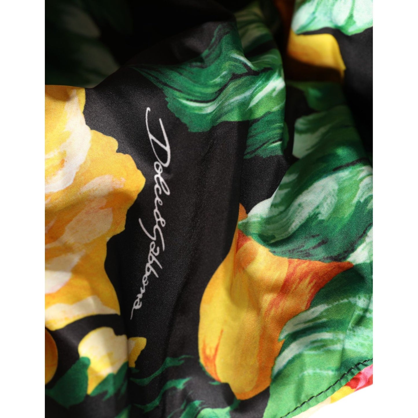 Dolce & Gabbana Multicolor Floral Print Whole Head Wrap Hat HAT9749-57