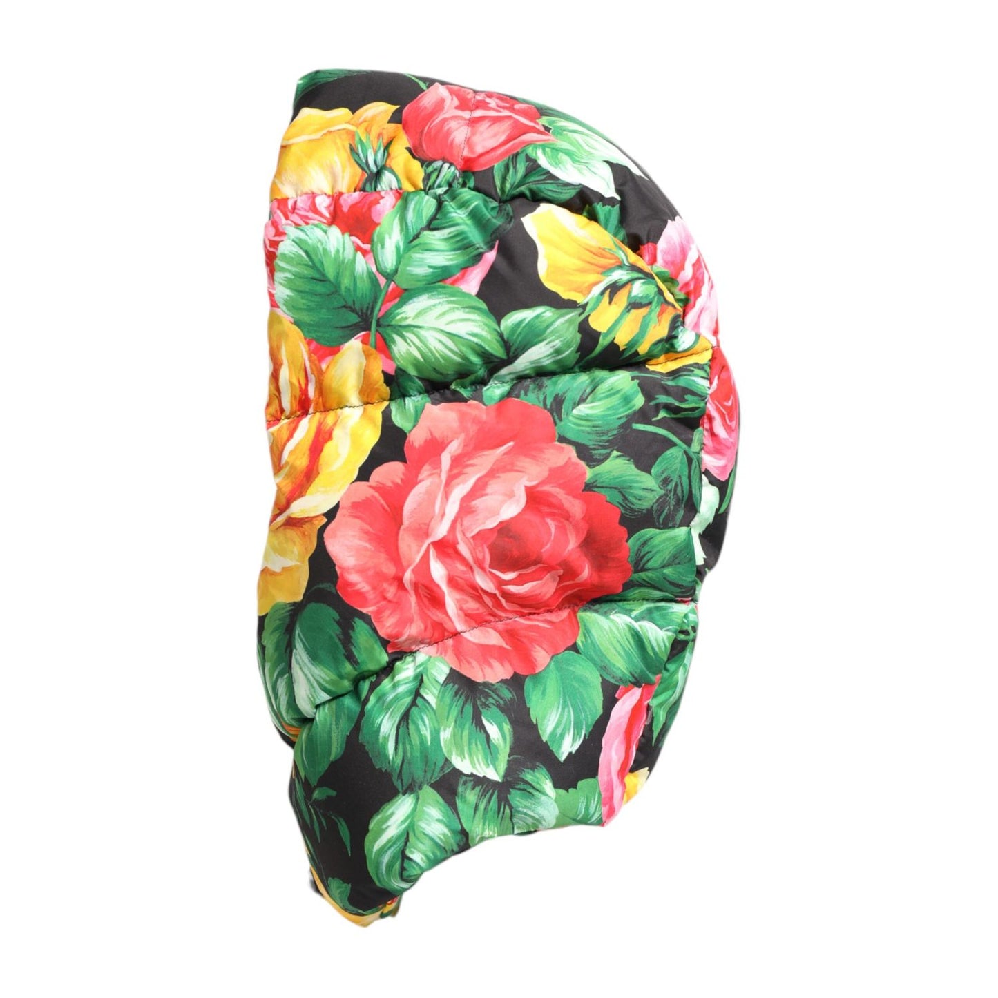 Dolce & Gabbana Multicolor Floral Print Whole Head Wrap Hat HAT9749-57