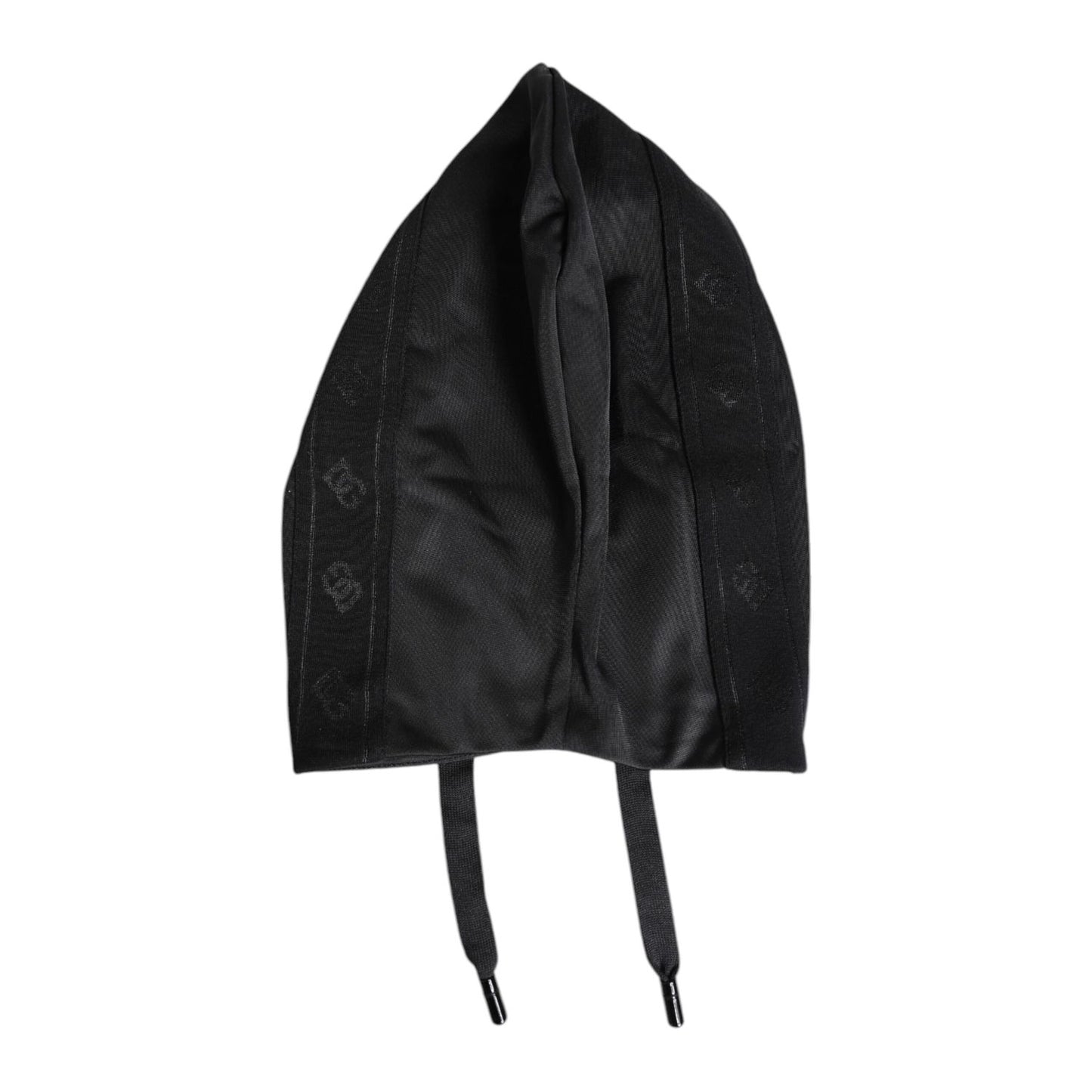 Dolce & Gabbana Black Polyester Whole Head Wrap Hat HAT9818-57