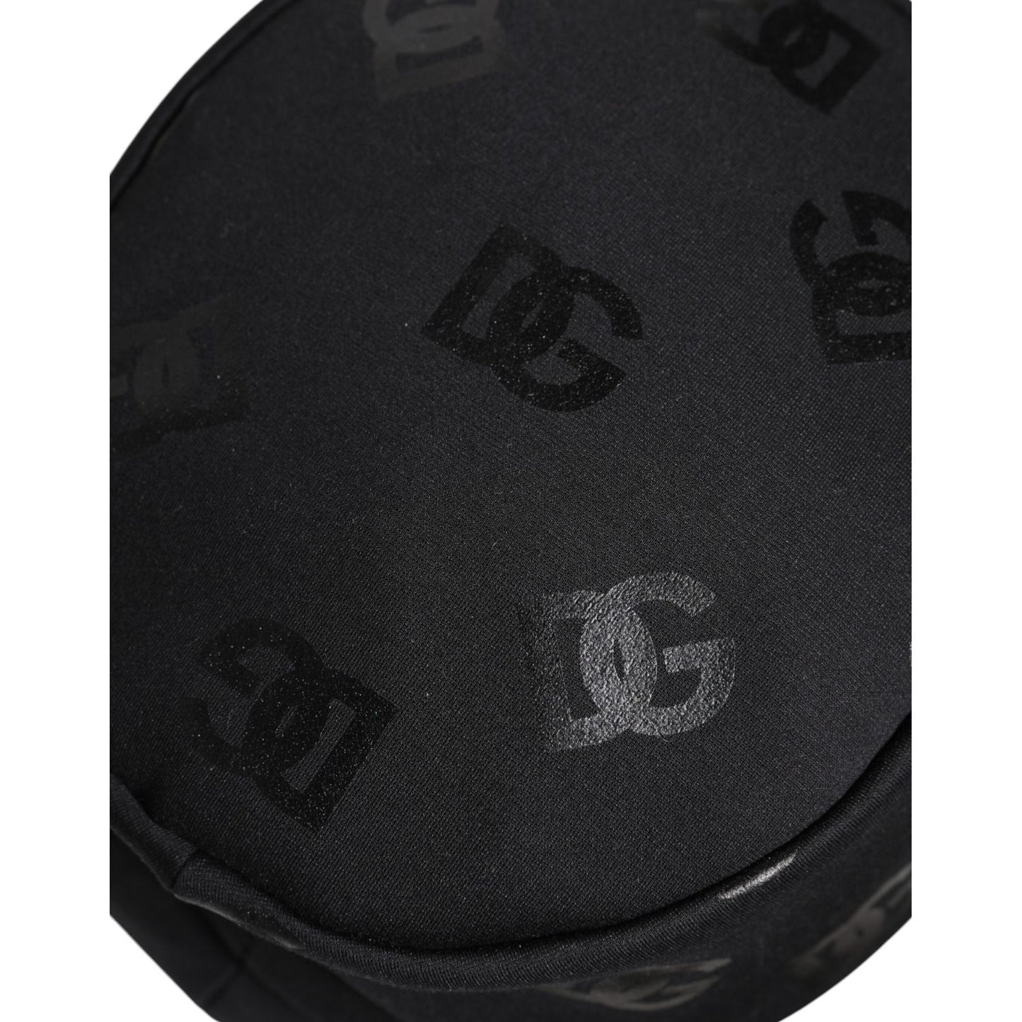 Dolce & Gabbana Black DG Monogram Polyester Jacquard Bucket Hat HAT9834-56