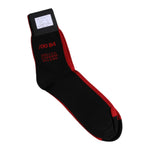 Dolce & Gabbana Black Nylon DG Logo Mid Calf Men Socks SCS2186-L