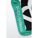 Dolce & Gabbana Multicolor Cotton Stretch Over Calf Socks SCS2258-M