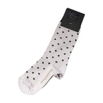Dolce & Gabbana Gray Viscose Stretch Dotted Socks SCS2254-S