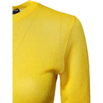Dolce & Gabbana Yellow Polyester Women Pullover Top Sweater