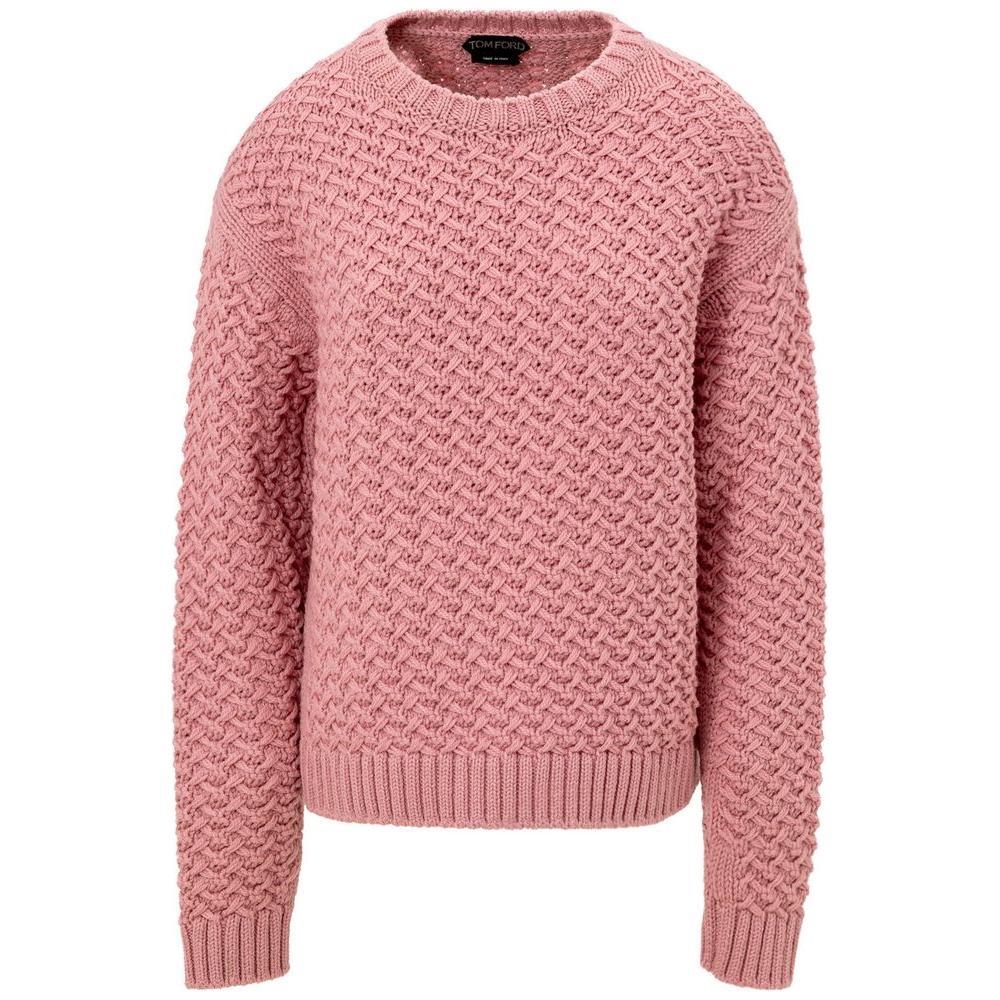 Tom Ford Pink Wool Sweater TO-8652675-XS