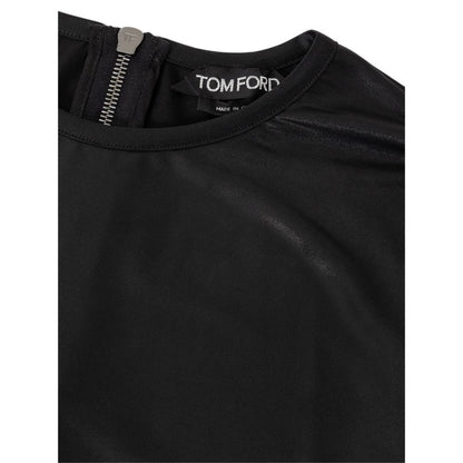 Tom Ford Black Viscose Long Sleeve