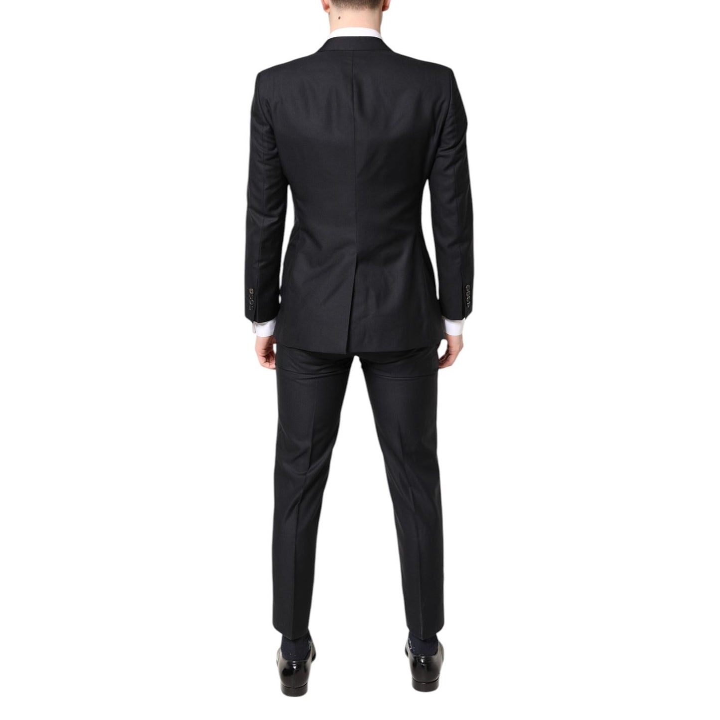 Dolce & Gabbana Blue MARTINI Wool Formal 3 Piece Suit KOS2128-48
