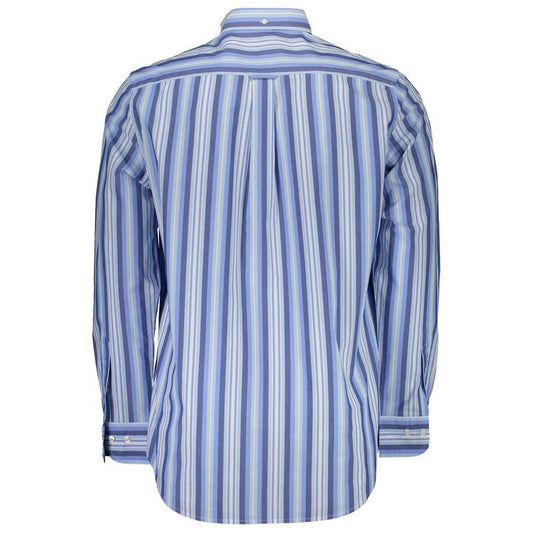 Gant Blue Cotton Men Shirt