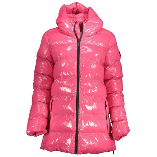 U.S. POLO ASSN. Pink Polyester Women Jacket US-37152-44