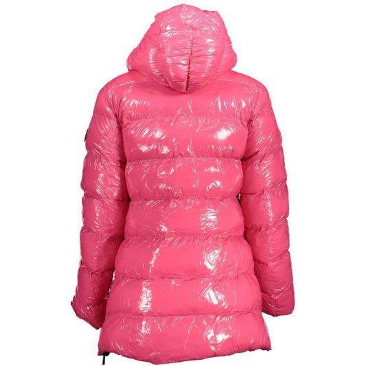 U.S. POLO ASSN. Pink Polyester Women Jacket US-37152-44