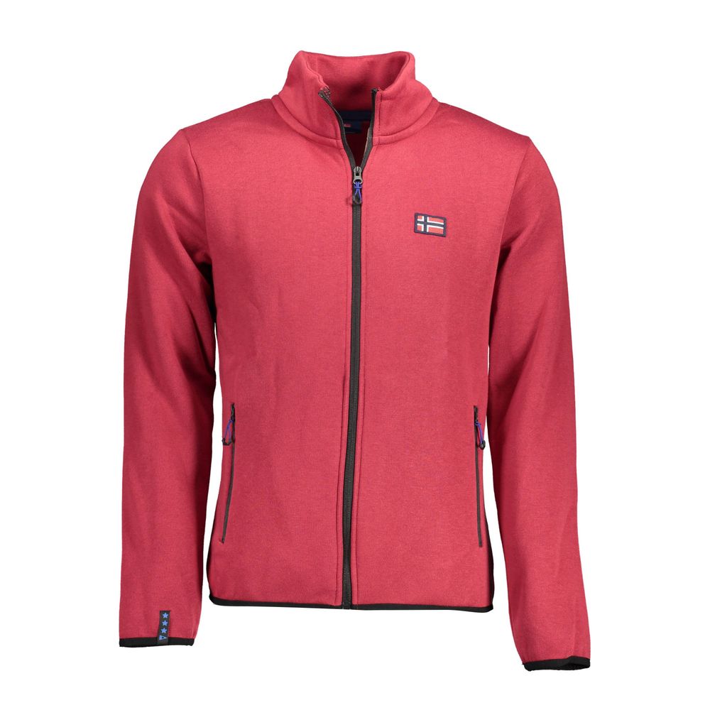 Norway 1963 Red Cotton Men Sweater