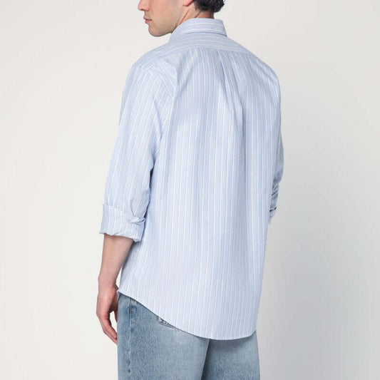 Polo Ralph Lauren Light blue striped Oxford shirt Custom-Fit 710928918008CO/R_POLOR-BM_323